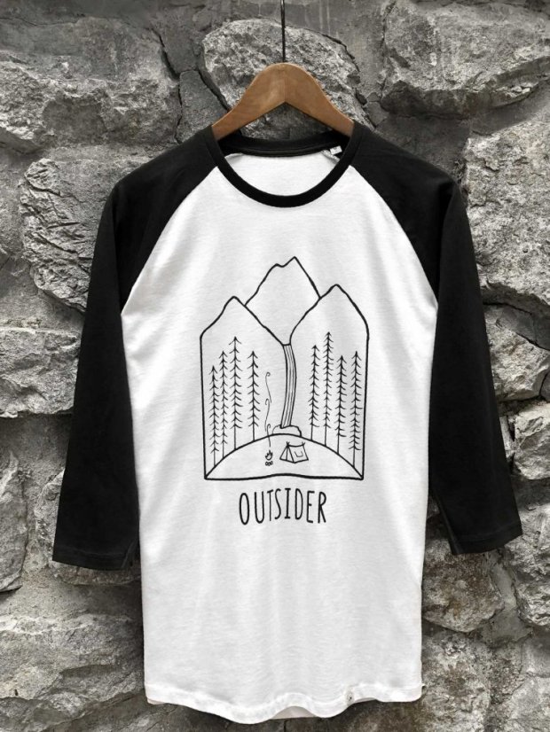 Zachraňte pánský raglan Outsider
