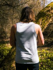 Pánské tílko Just hanging - šedé