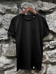 Dámské tričko Bez potisku - černé