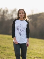Dámský raglan Pure nature - volný střih