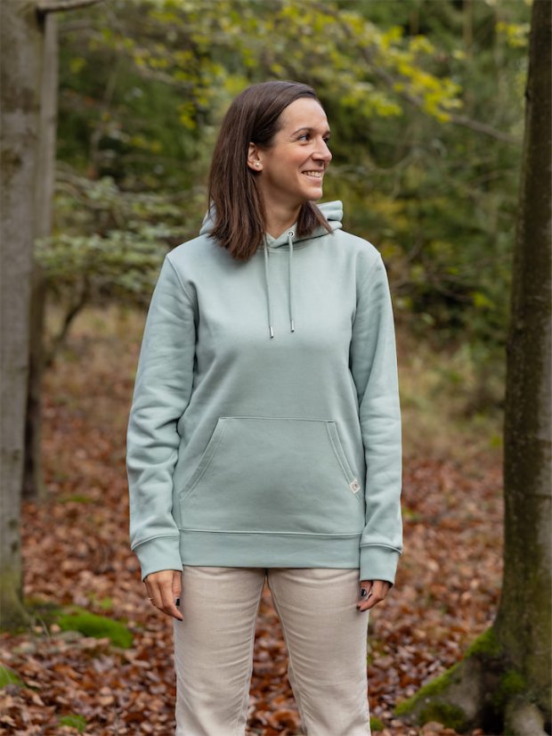 Zachraňte dámská mikina Les - mintová
