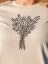 Dámské tričko Kytice - béžové