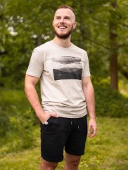 Pánské kraťasy 10 stromů - černé