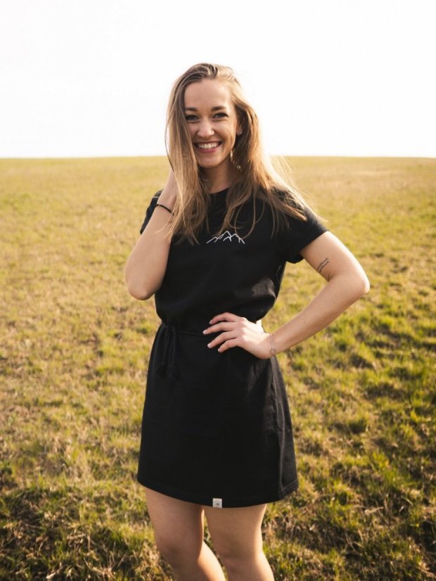 Dámské šaty Hory - černé