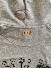 Zachraňte dámská mikina Kempr - šedá