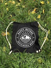 Zachraňte skatebag Happy Nature - černý