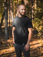 Zachraňte pánské tričko Dobrodruh - černé