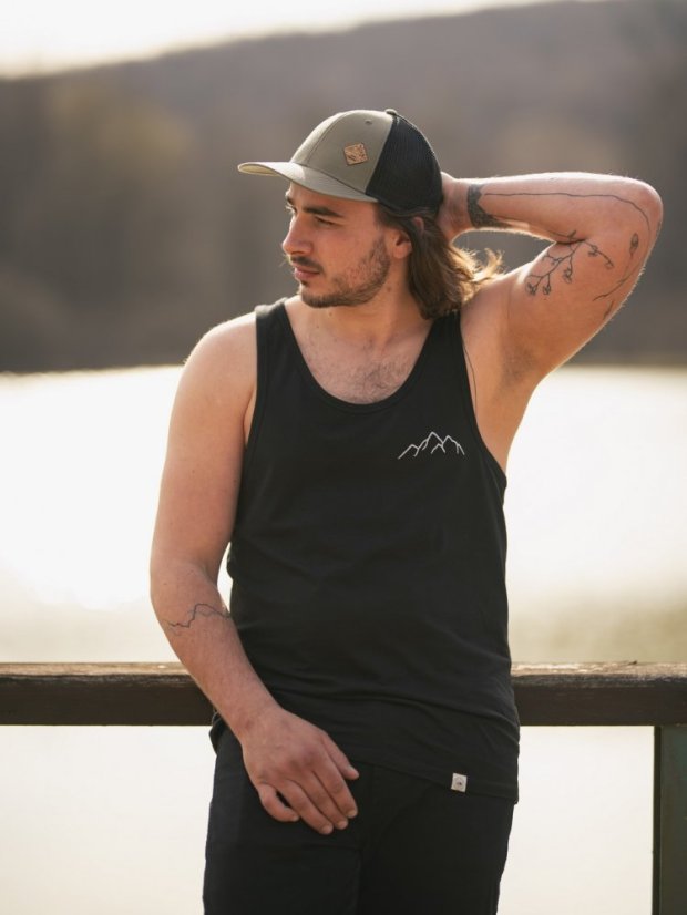 Zachraňte pánské tílko Hory - černé