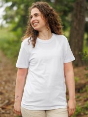 Dámské tričko Bez potisku - bílé