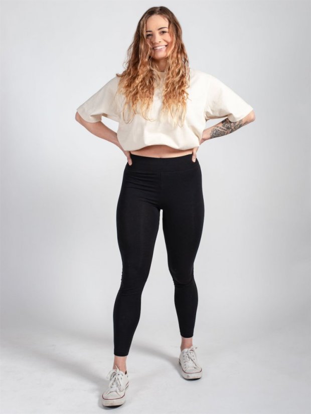 Dámské legíny Happy Nature - černé