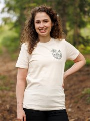 Dámské tričko Oceán - naturální