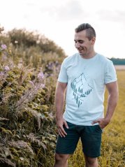 Pánské tričko Pure nature - bílé
