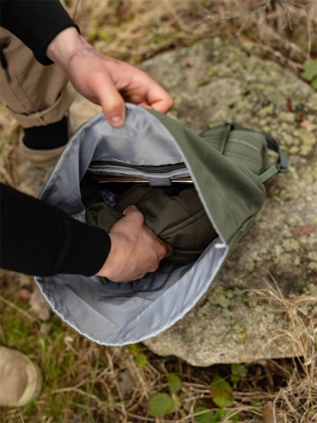 Batoh recyklovaný Příroda - khaki