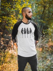 Pánský raglan Borovice