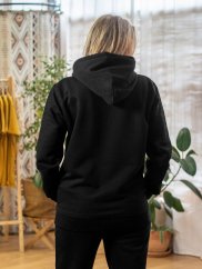 Dámská mikina Bez potisku - černá