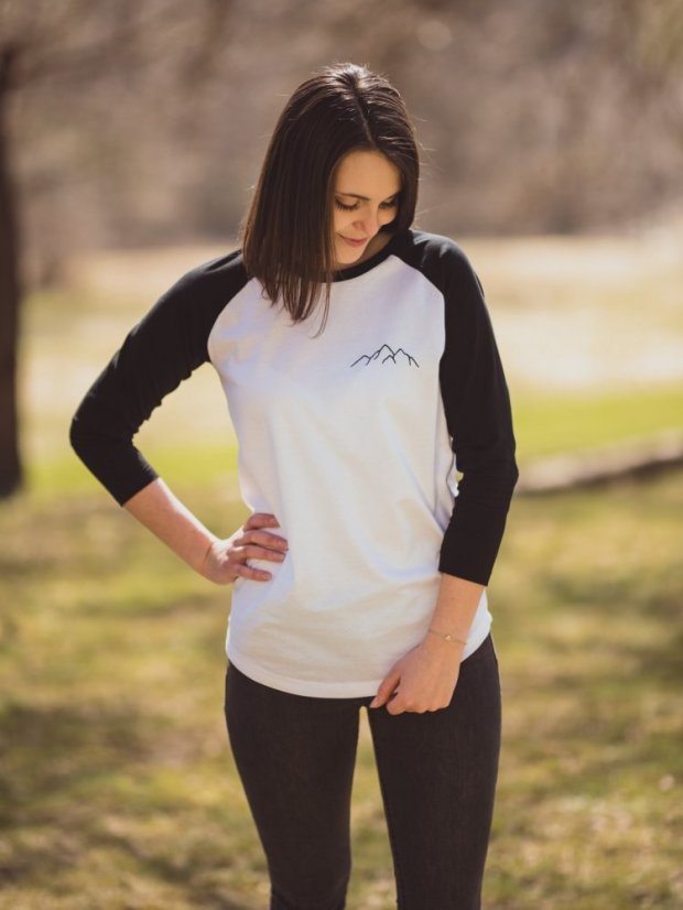 Dámský raglan Hory - volný střih