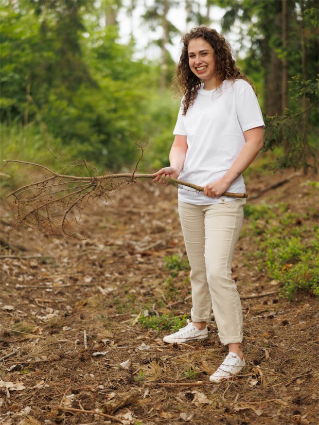Dámské tričko Bez potisku - bílé