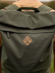 Batoh recyklovaný Příroda - khaki
