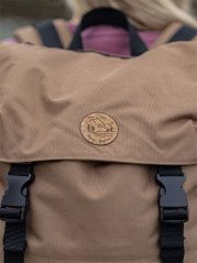 Batoh recyklovaný Krajinka - hnědý