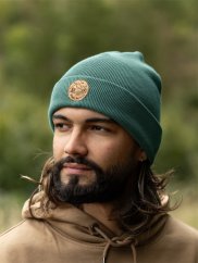 Čepice Krajinka - zelenomodrá