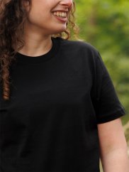 Dámské tričko Bez potisku - černé