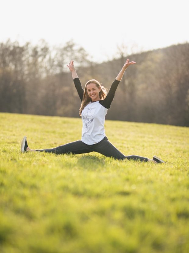 Dámský raglan Pure nature - volný střih