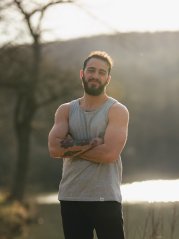 Pánské tílko Bez potisku - šedé