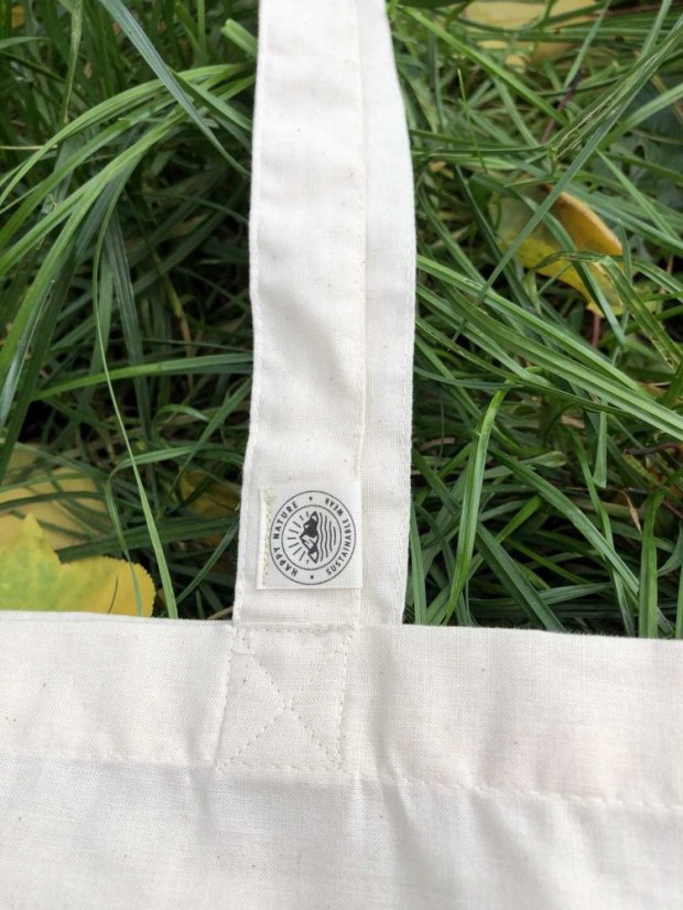 Zachraňte plátěná taška Happy Nature