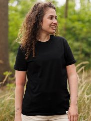 Dámské tričko Bez potisku - černé