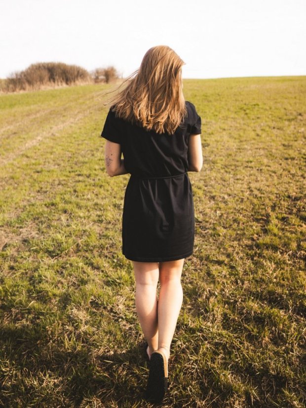 Dámské šaty Hory - černé