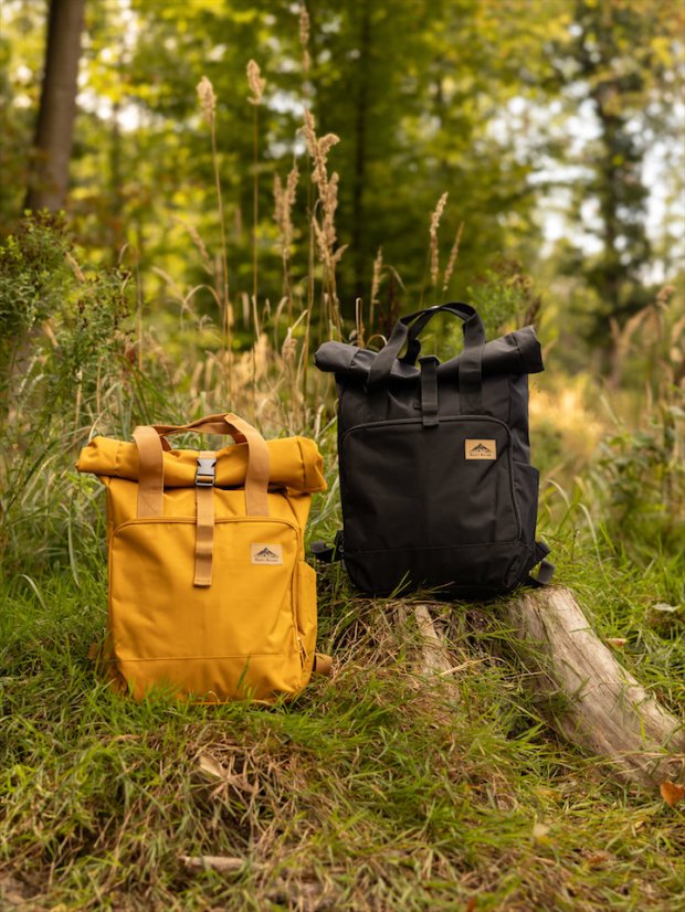 Zachraňte batoh recyklovaný Příroda - hořčicový