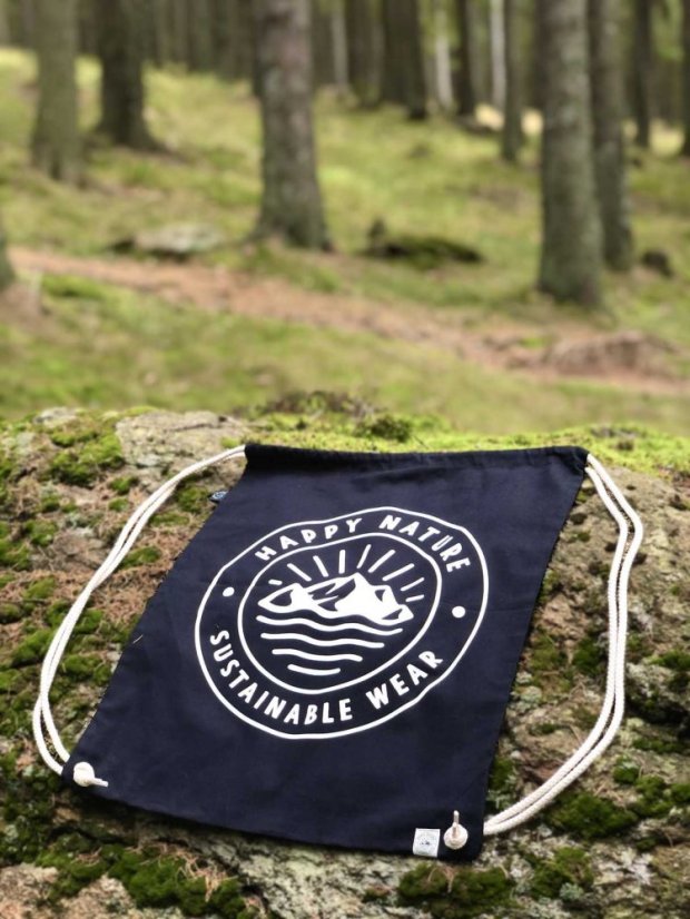 Zachraňte skatebag Happy Nature - černý