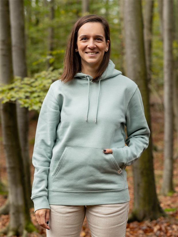 Zachraňte dámská mikina Les - mintová