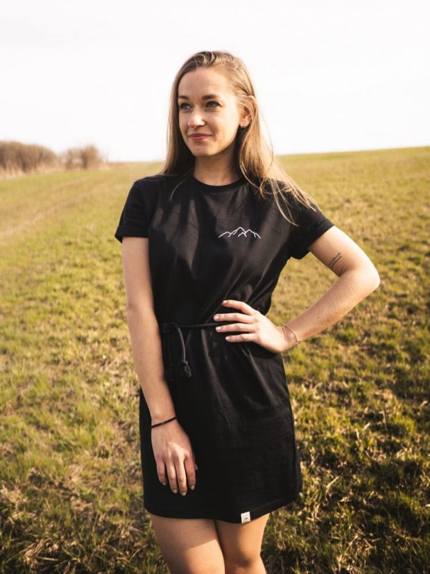 Dámské šaty Hory - černé