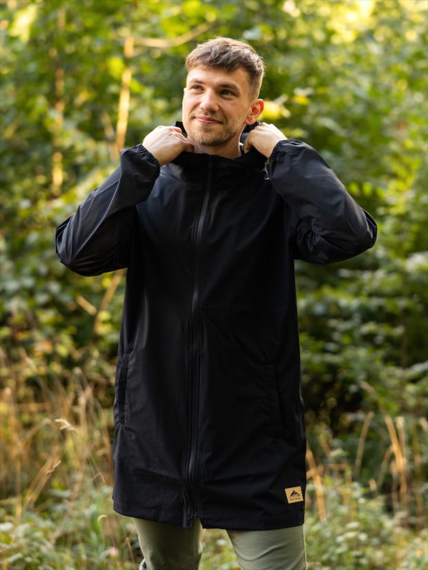 Nepromokavá bunda Mountains - černá