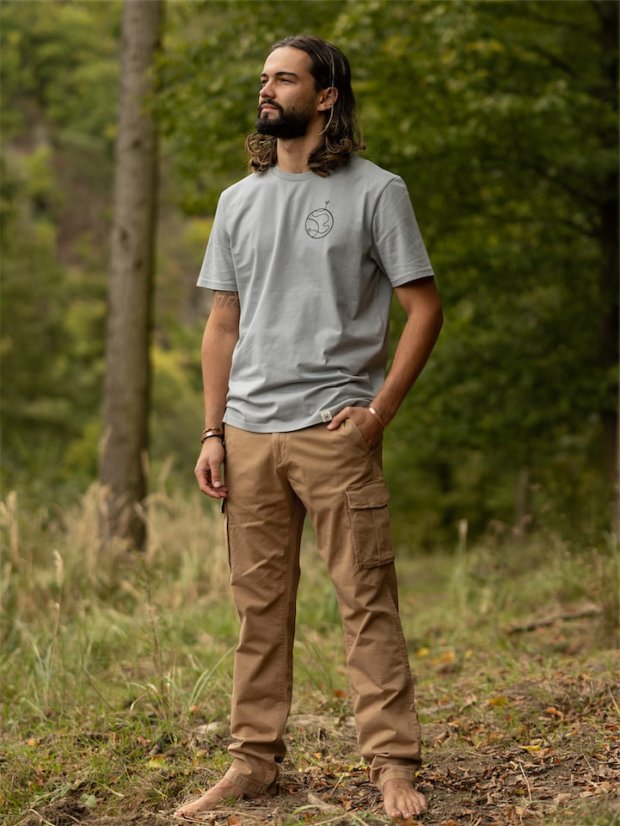 Pánské kalhoty - hnědé