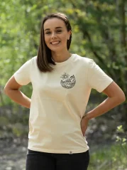 Dámské tričko Oceán - naturální