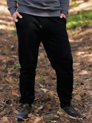 Pánské tepláky Bez potisku - černé