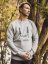 Pánský crewneck Just hanging - šedý