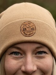 Čepice Krajinka - béžově hnědá