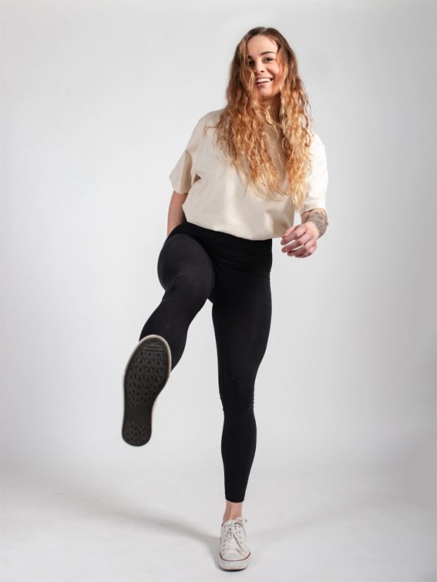 Dámské legíny Happy Nature - černé