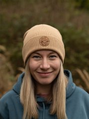 Čepice Krajinka - béžově hnědá