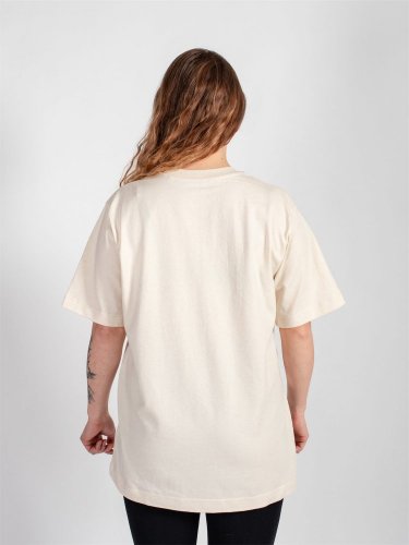 Zachraňte dámské volné tričko Štěstí - naturální