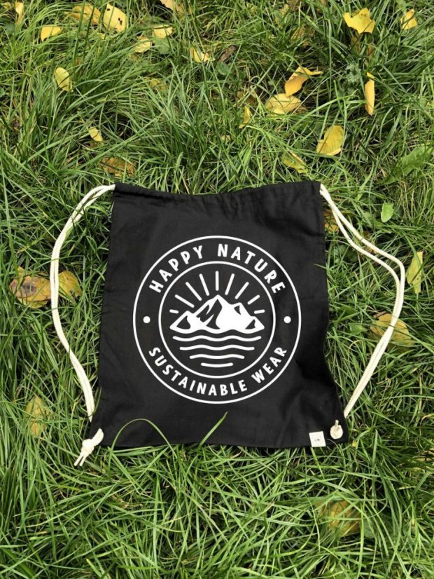 Zachraňte skatebag Happy Nature - černý