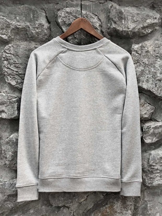 Dámský crewneck Just hanging - šedý