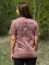 Zachraňte dámské tričko Západ - ibiškové