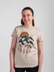 Zachraňte dámské tričko Úsvit - béžové