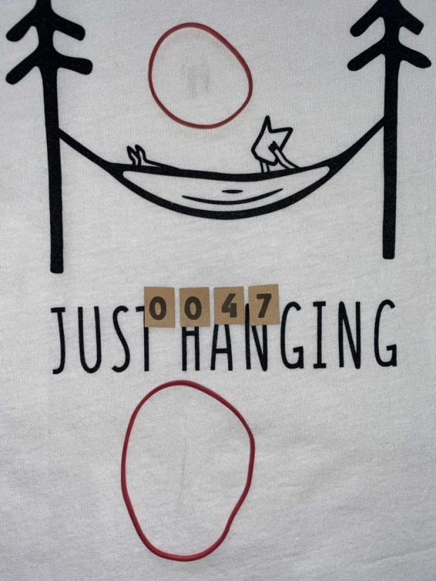 Zachraňte pánský raglan Just hanging