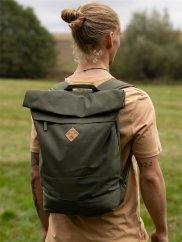 Batoh recyklovaný Příroda - khaki
