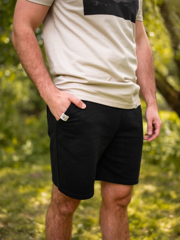 Pánské kraťasy 10 stromů - černé